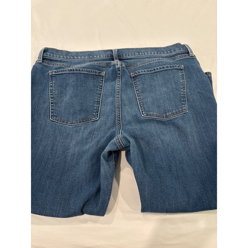 Old Navy Womens 16 Mid-Rise Boyfriend Jeans Built-In Warm Medium Wash Denim - Picture 3 of 3